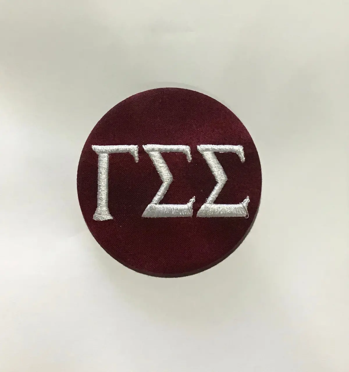 Gamma Sigma Sigma Embroidered Button - Discontinued 1