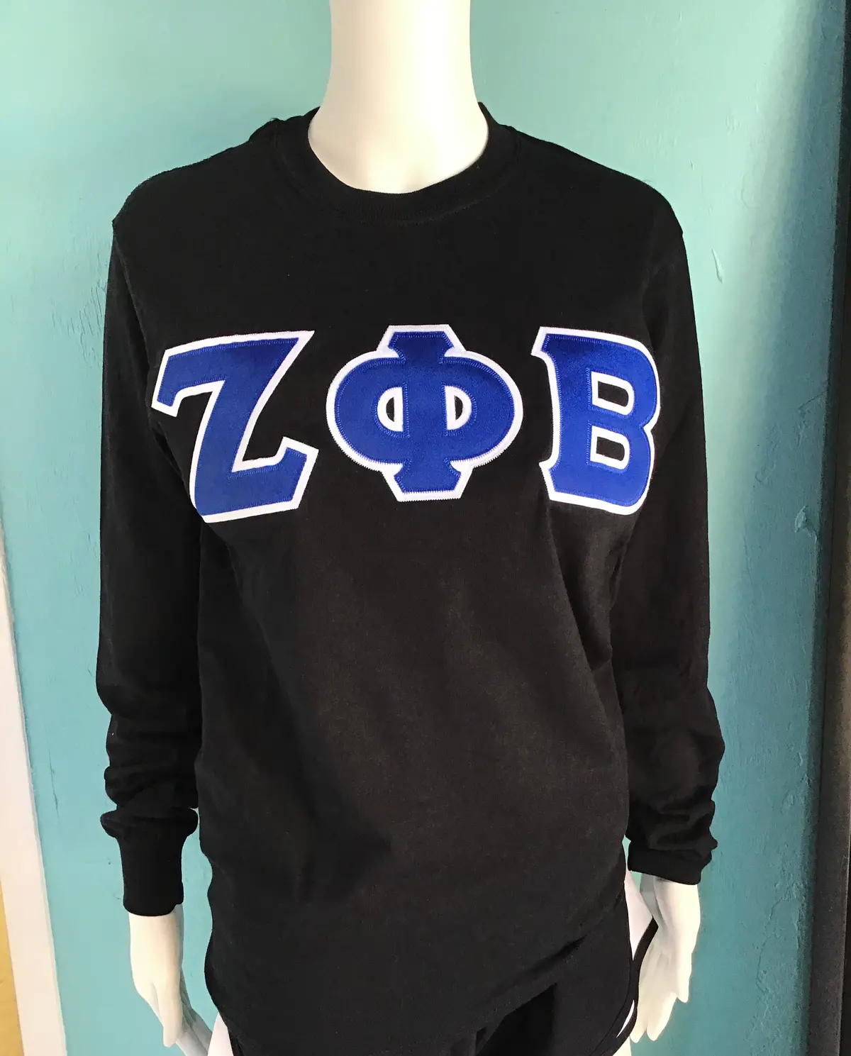 Zeta Phi Beta Greek Long Sleeve 1