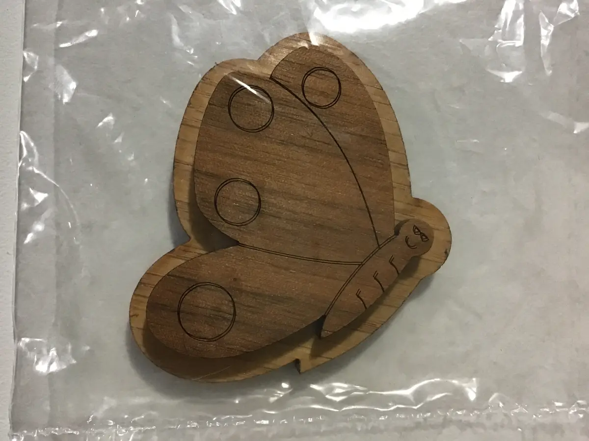 Butterfly Oak-Backed Symbol 1