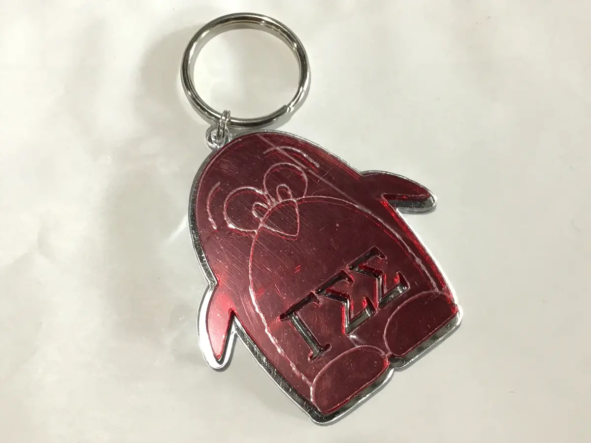 Gamma Sigma Sigma Mascot Acrylic Keychain 1