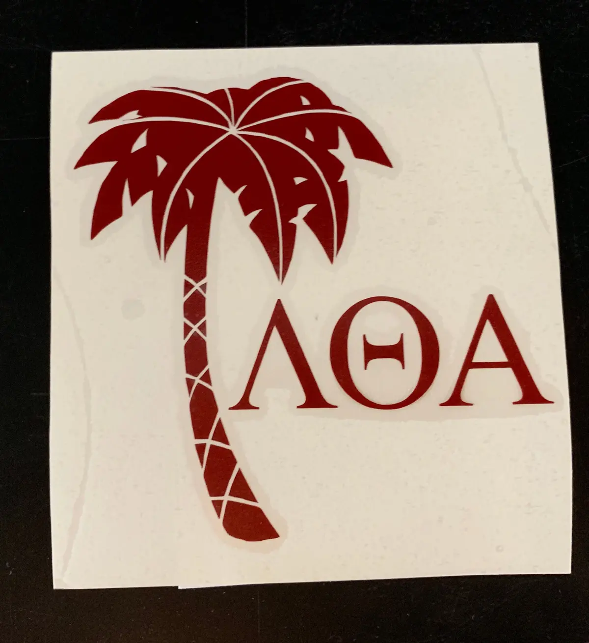 Lambda Theta Alpha Vinyl Decal 6