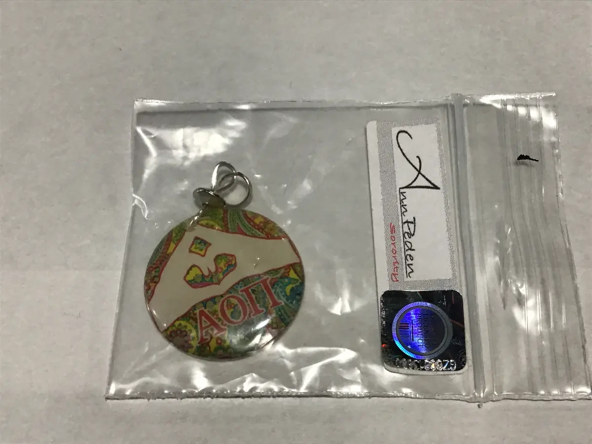 Alpha Omicron Pi Sorority Greek Letter Charms 1