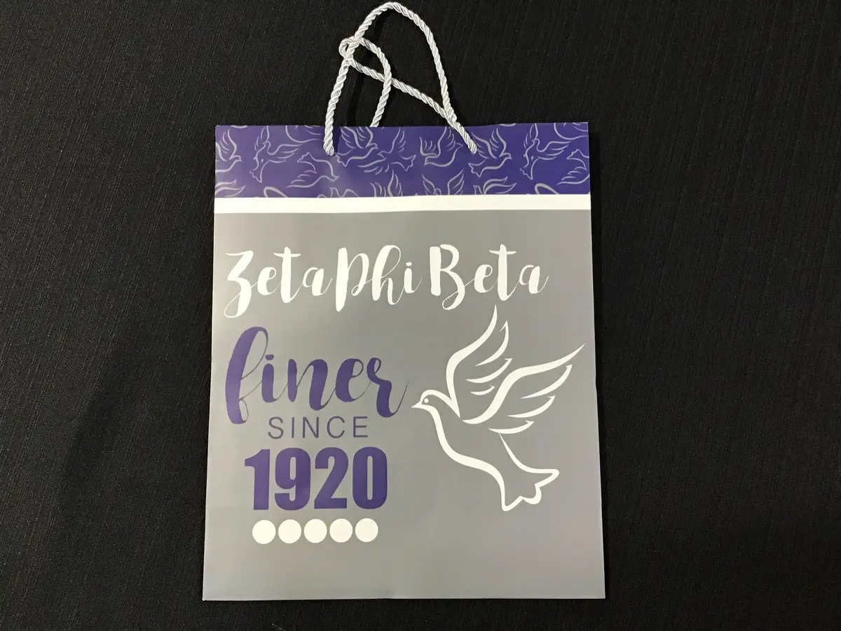 Zeta Phi Beta Gift Bag - Medium 1