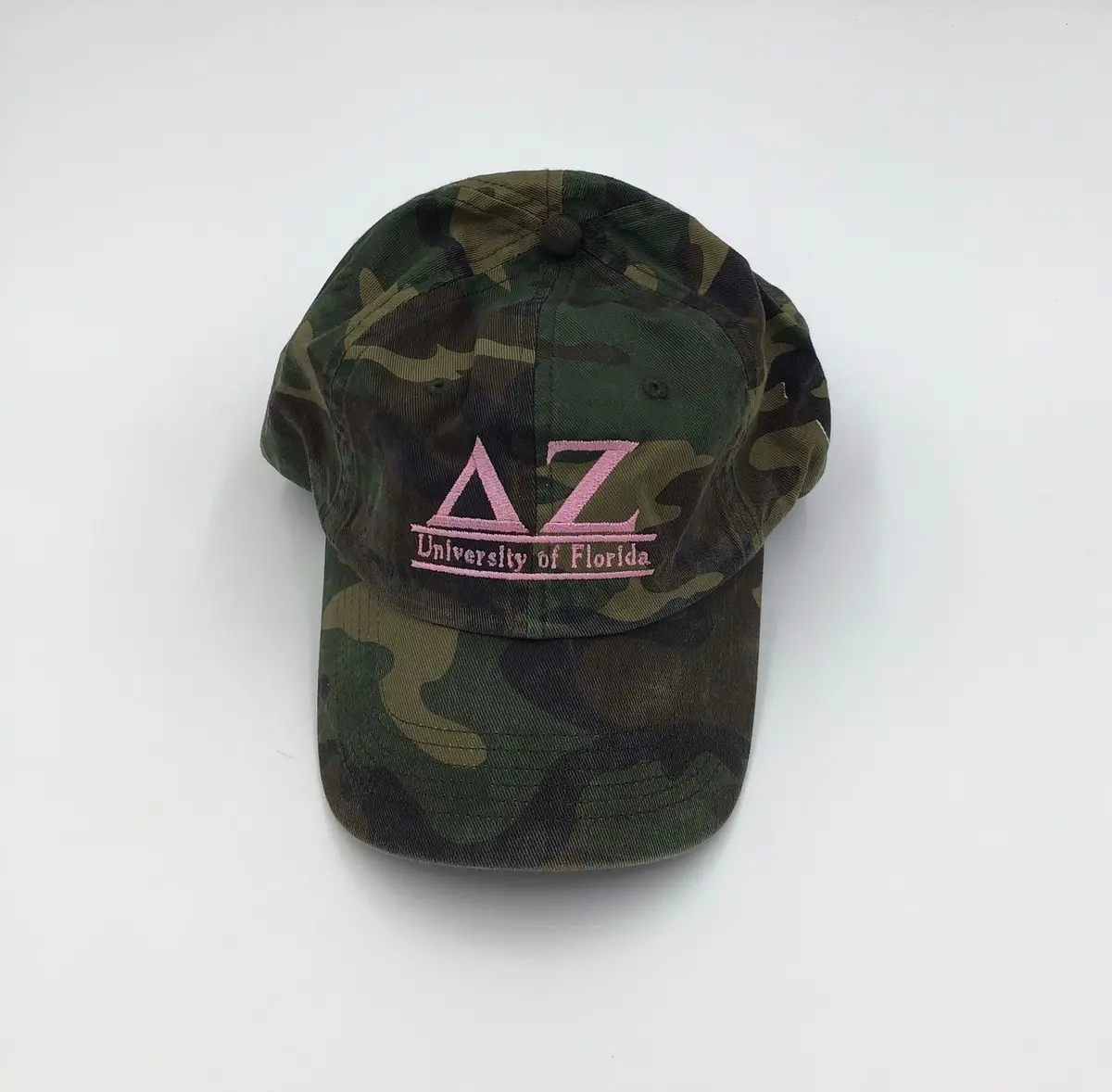 Delta Zeta Camo Hat 1