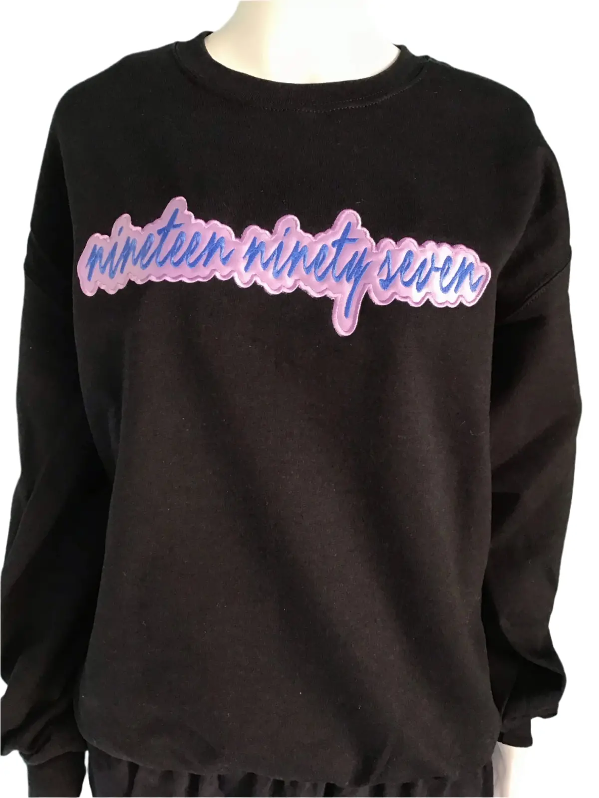 Theta Nu Xi Year Script Crewneck 1