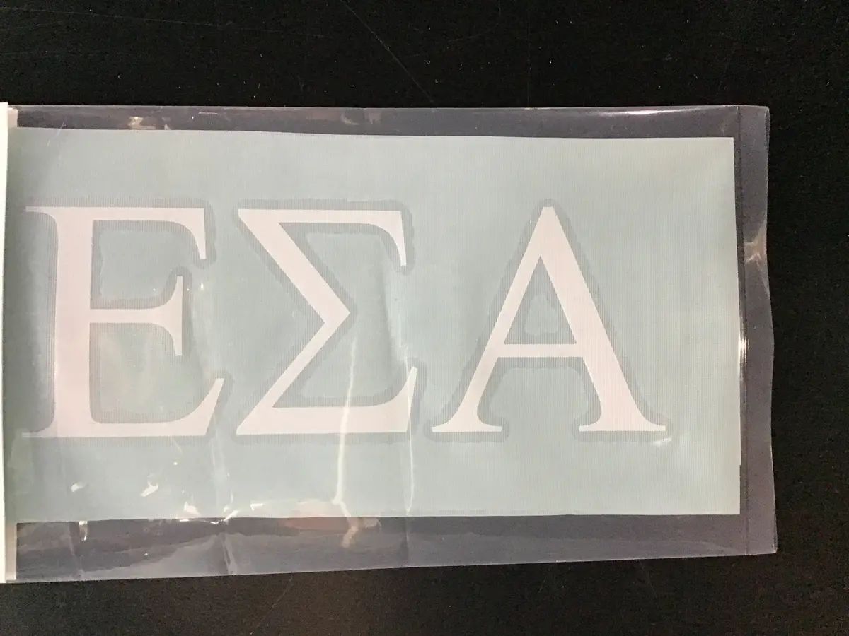 Epsilon Sigma Alpha Vinyl Decal 1