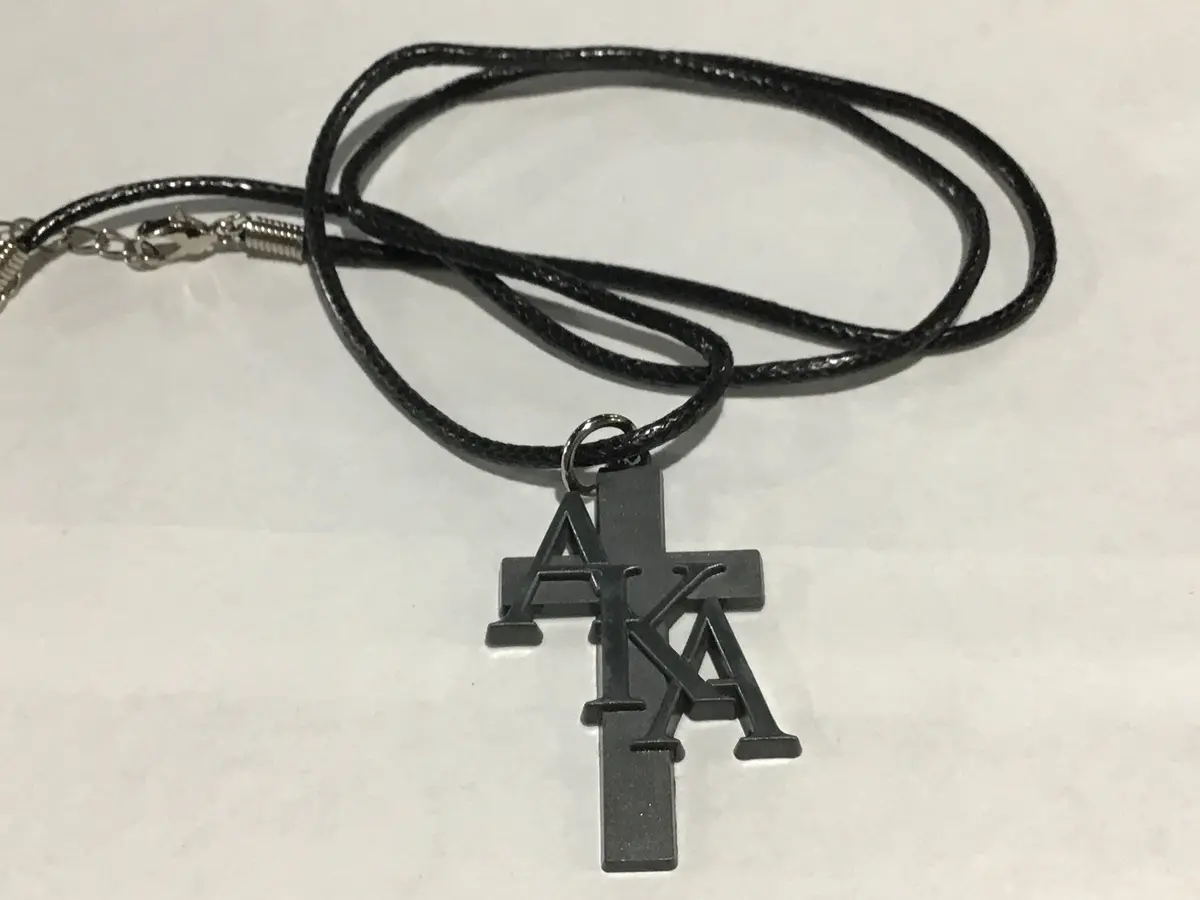 Alpha Kappa Alpha Cross Necklace 1