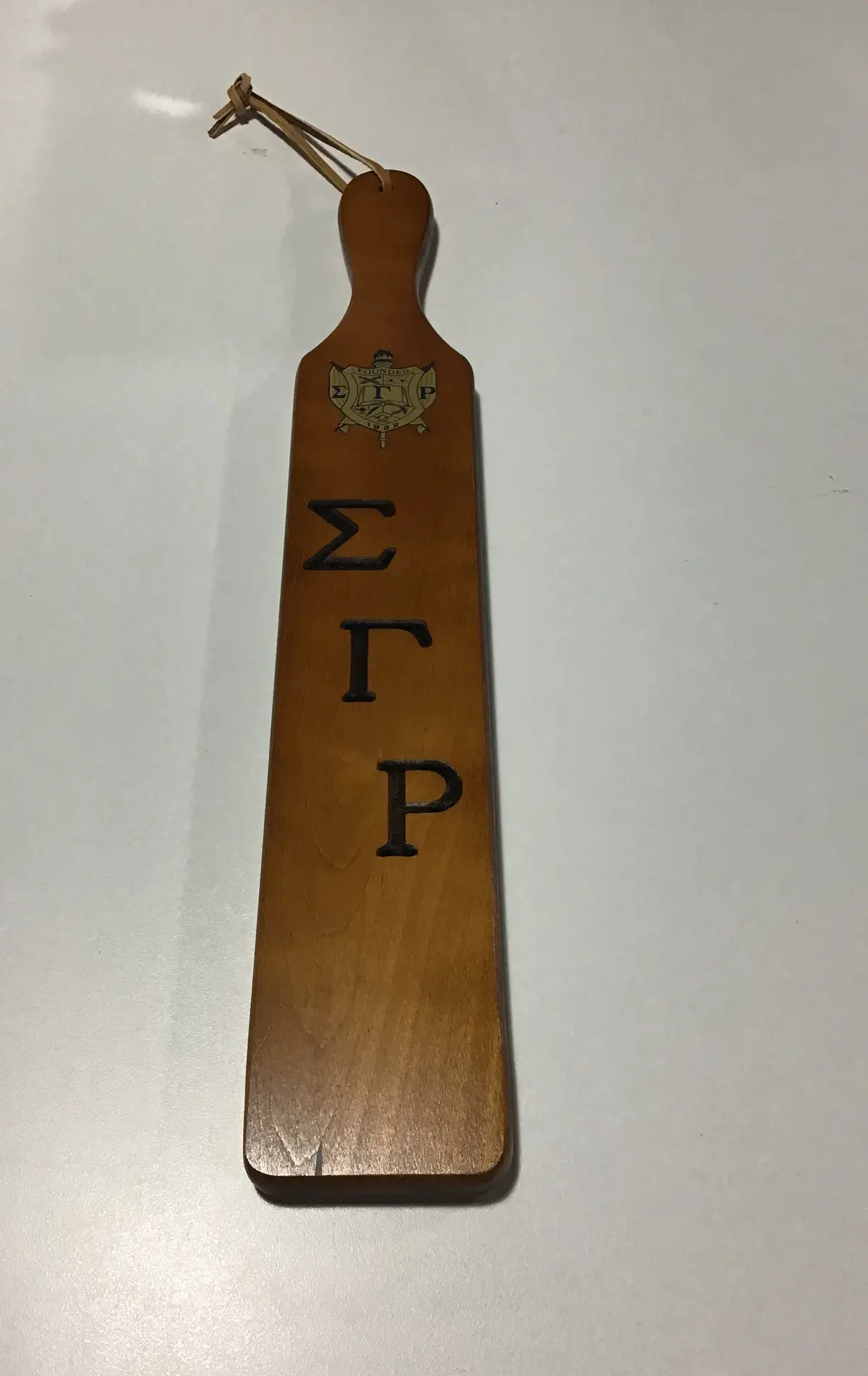 Sigma Gamma Rho Founder Paddle 1