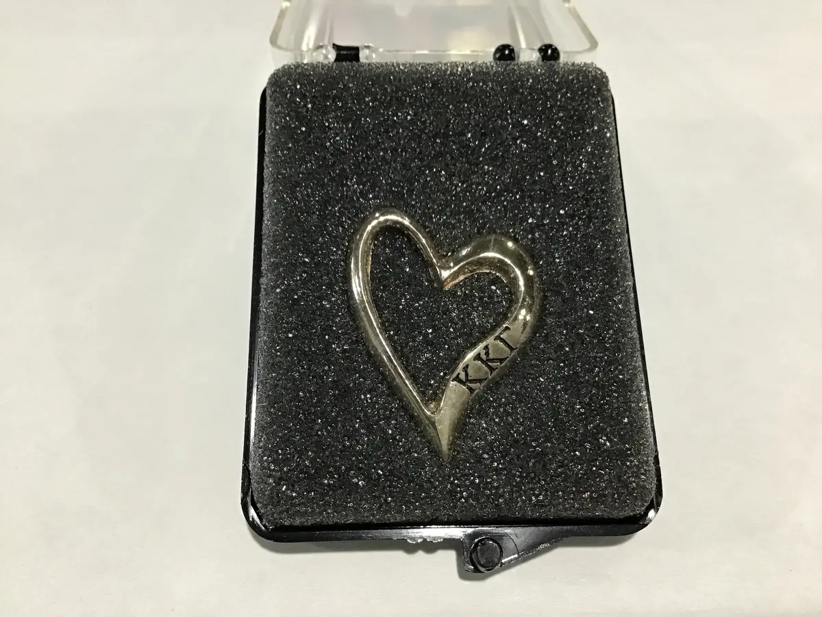 Kappa Kappa Gamma Open Heart Charm 1