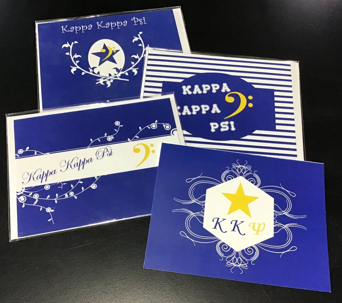 Kappa Kappa Psi Blank Single Greeting Card 1