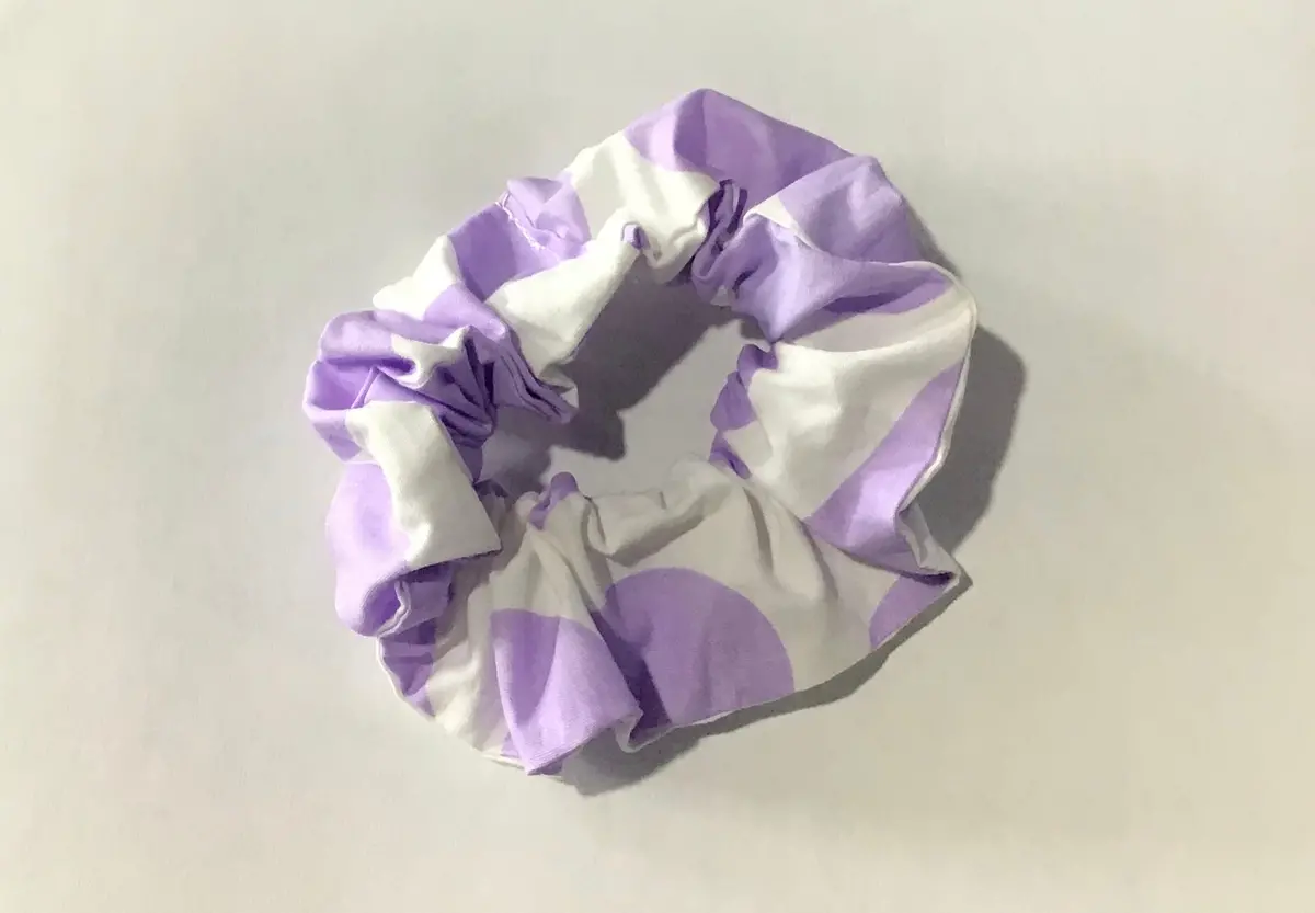 Sigma Kappa Heart Scrunchie 1