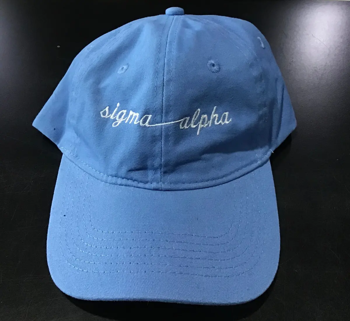 Sigma Alpha Script Hat 1