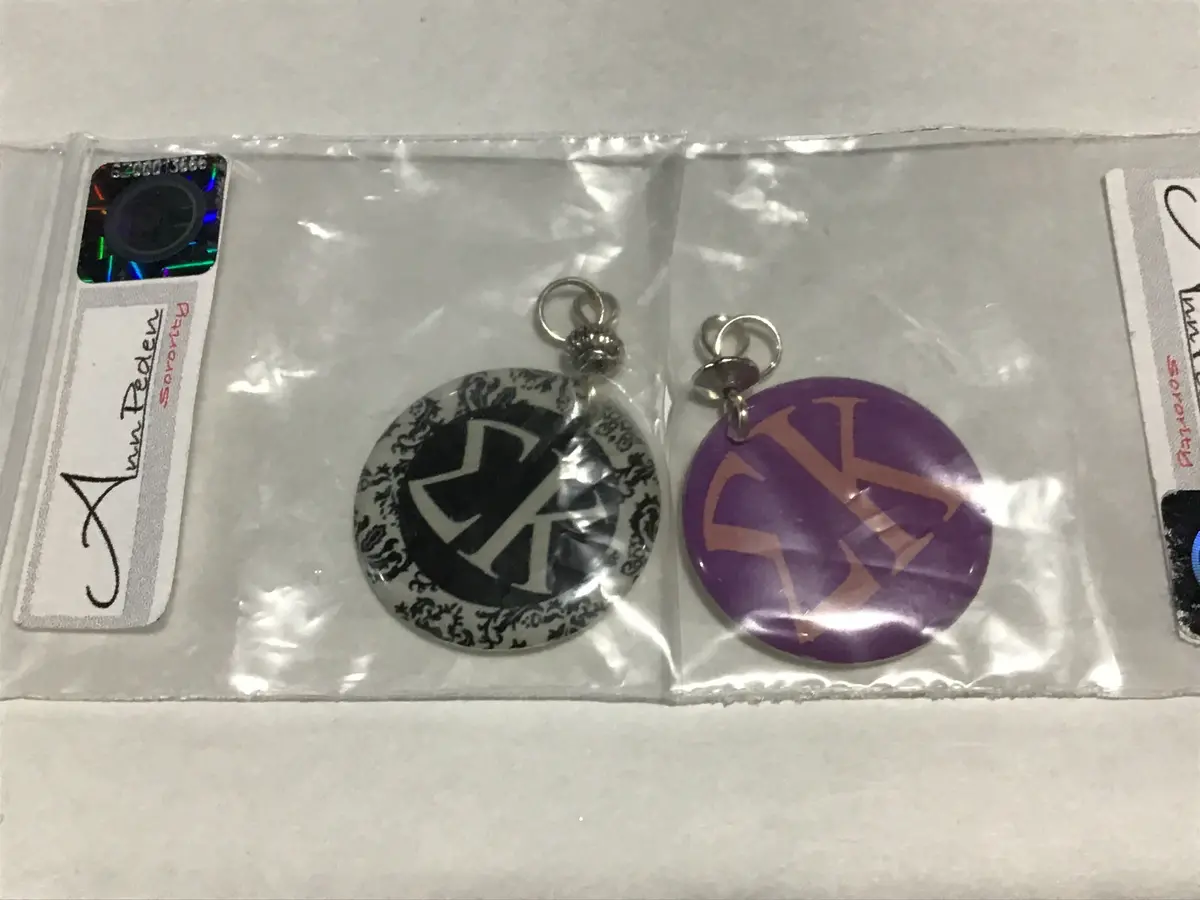 Sigma Kappa Greek Letter Charm 1