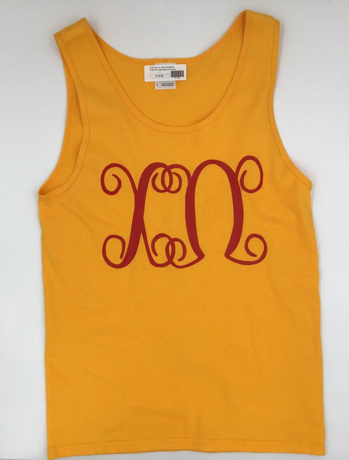 Chi Omega Monogram Vinyl Tank - Discontinued 1