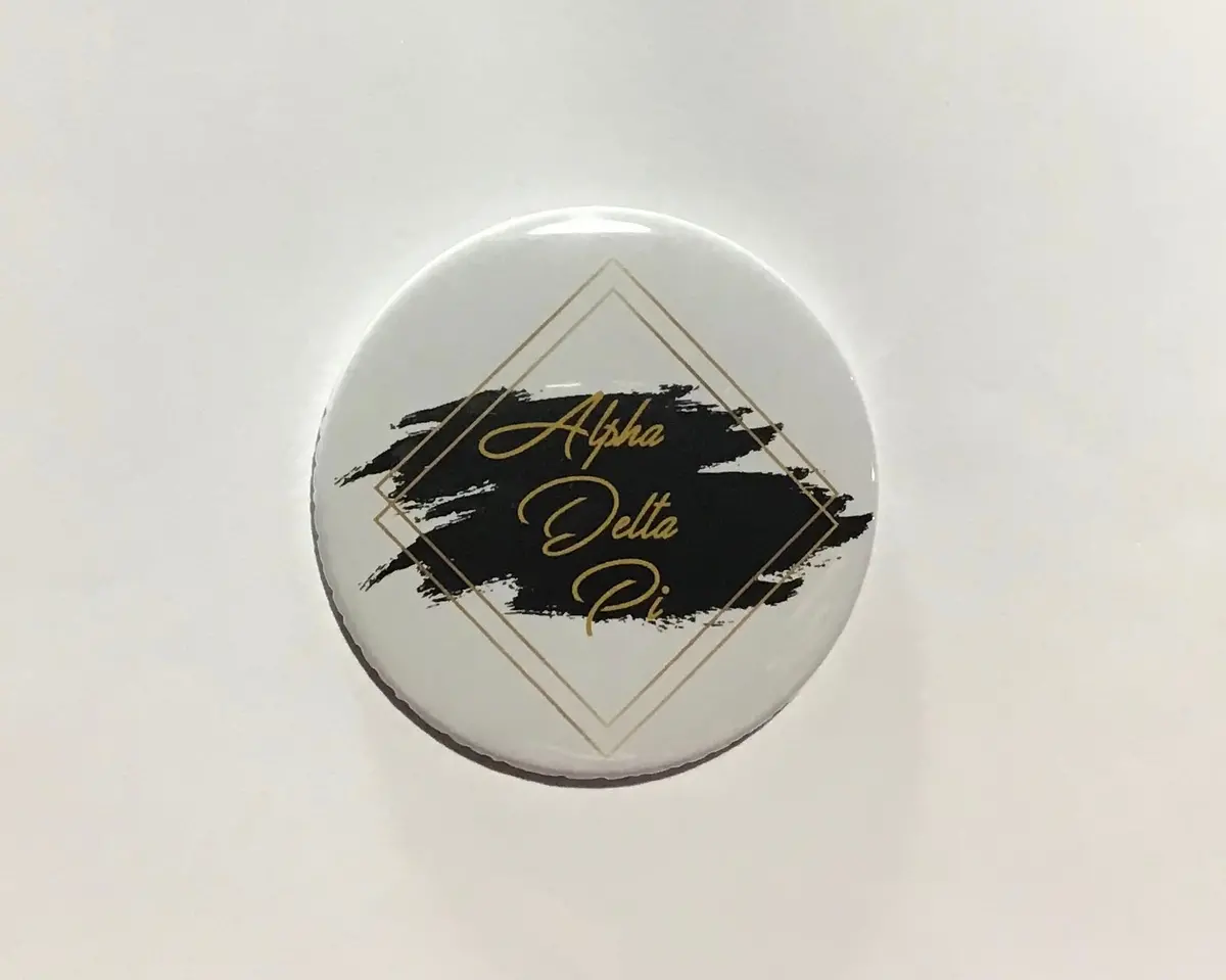 Alpha Delta Pi Printed Button Watercolor Collection 1