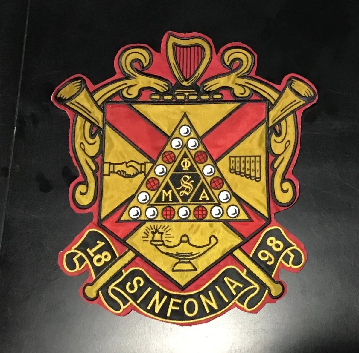 Phi Mu Alpha Custom Shield Patch 1
