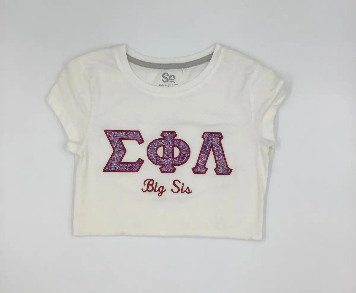 Sigma Phi Lambda Lil/Big Sister Tee - Discontinued 2