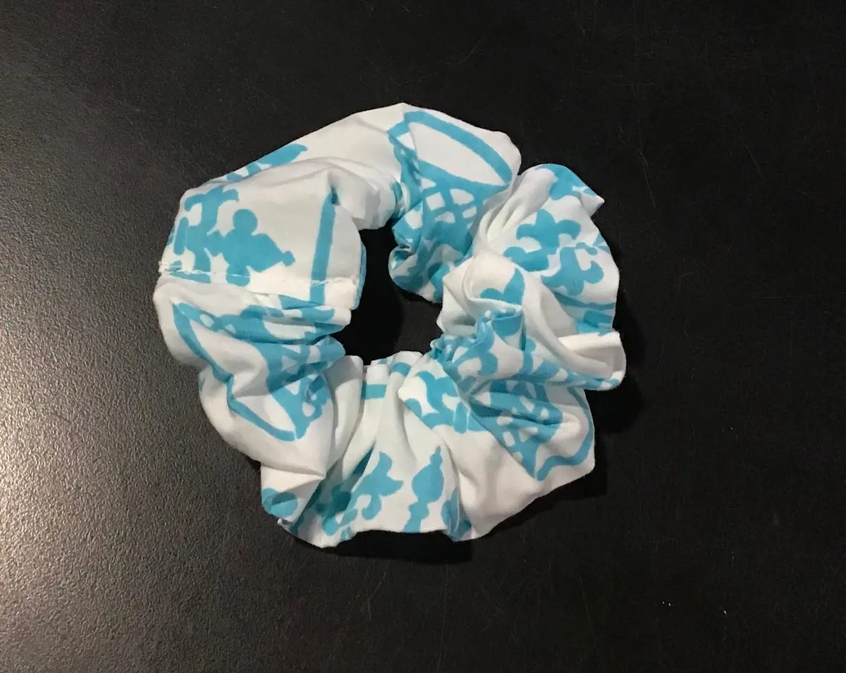 Zeta Tau Alpha Crown Scrunchie 1