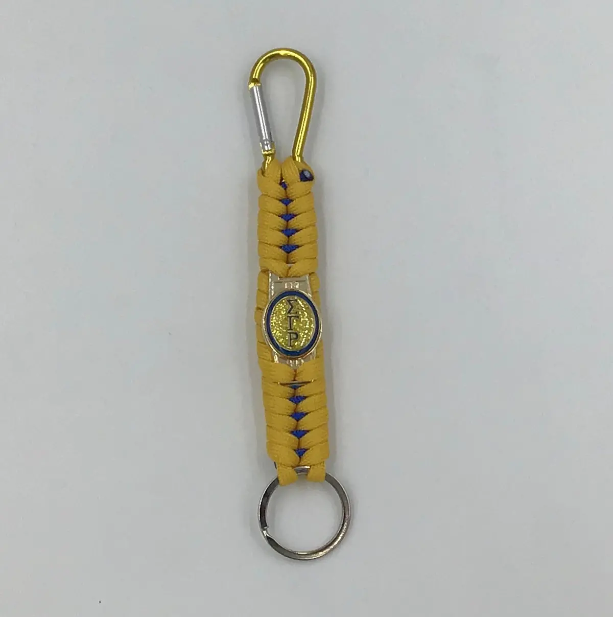 Sigma Gamma Rho Woven Paracord Keychain 1