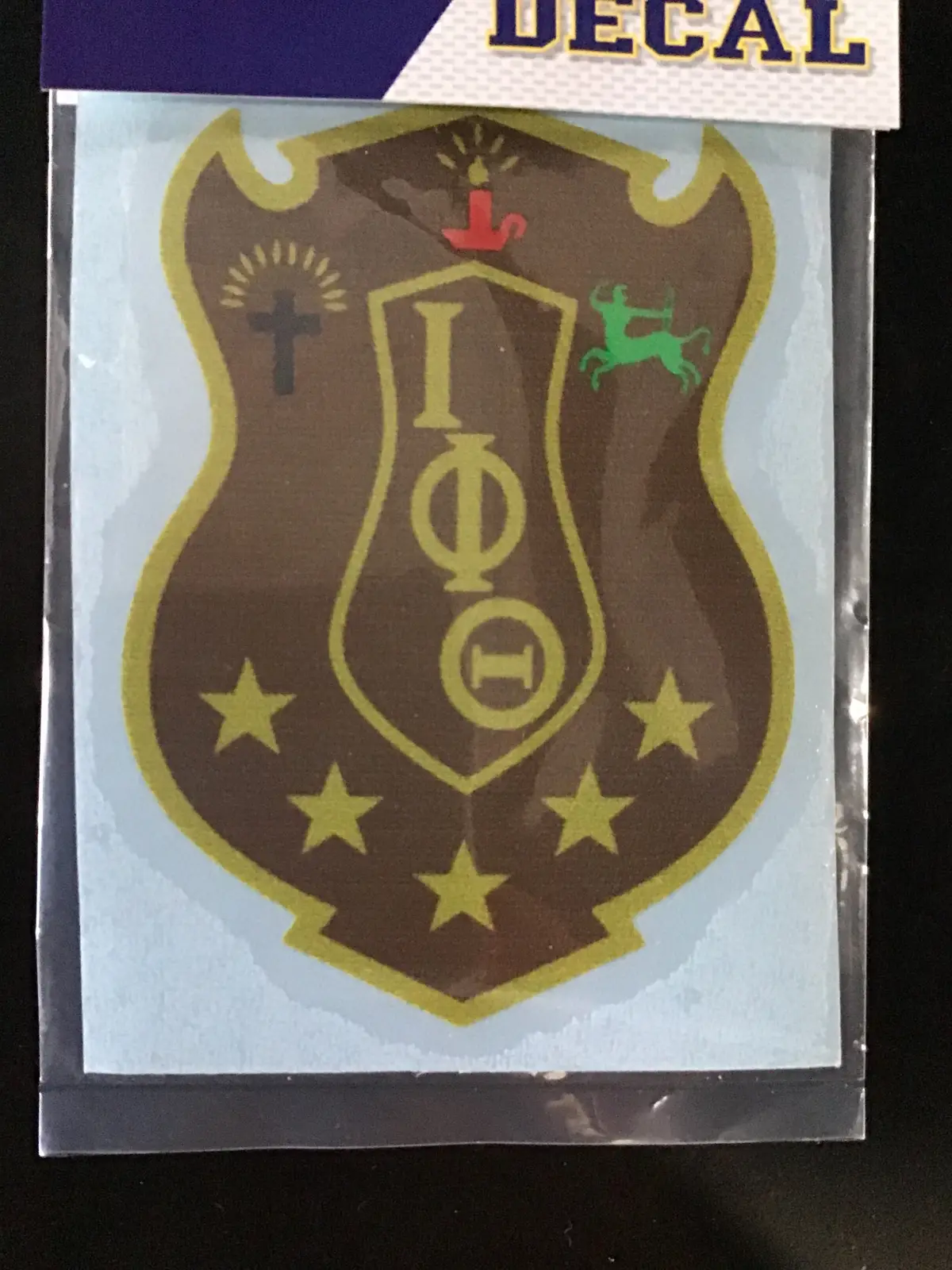 Iota Phi Theta Crest Decal 1