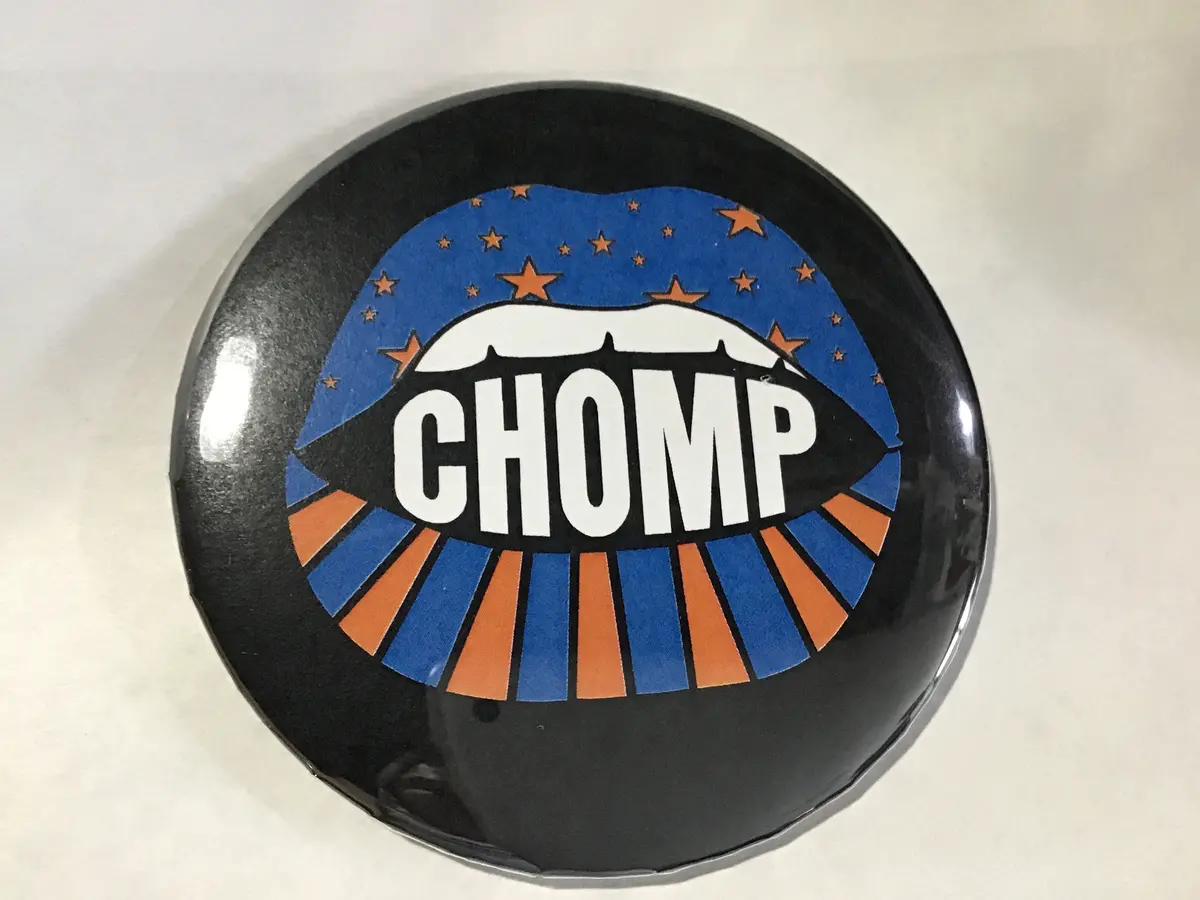 Chomp / Florida Lip Printed Button 1