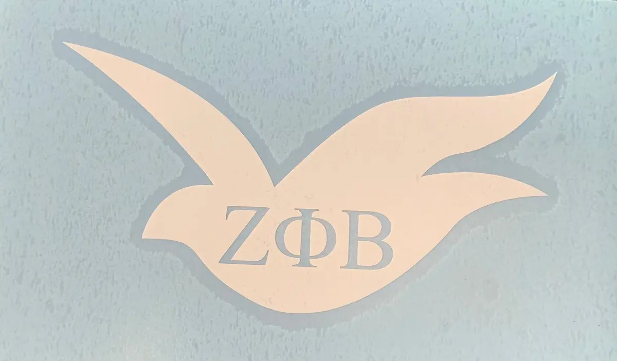Zeta Phi Beta Vinyl Decal 1