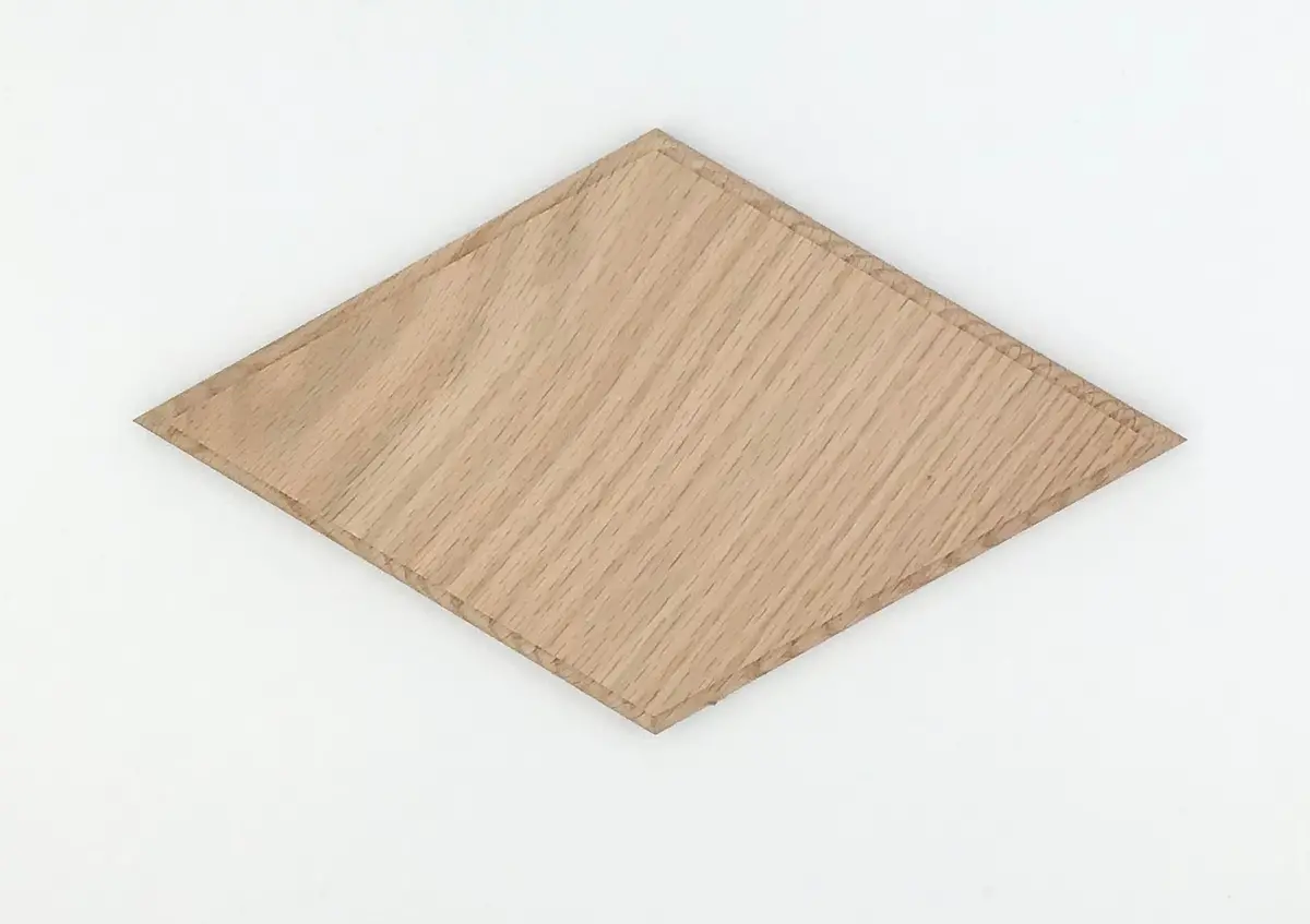 Diamond Wood Board W/ Routed Edge 1