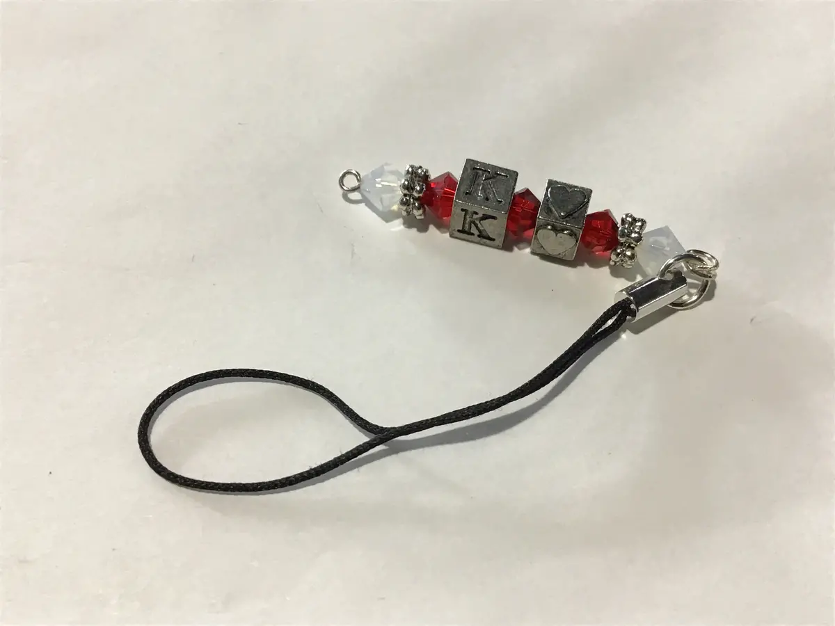 Kappa Kappa Iota Cell Phone or Zipper Pull Charm