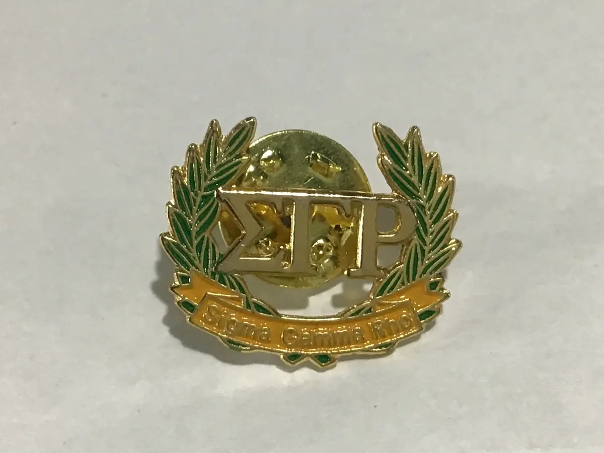 Sigma Gamma Rho Wreath Pin 1