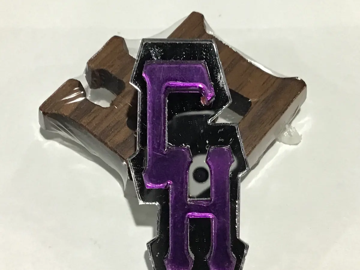 Gamma Eta Acrylic Pin 1