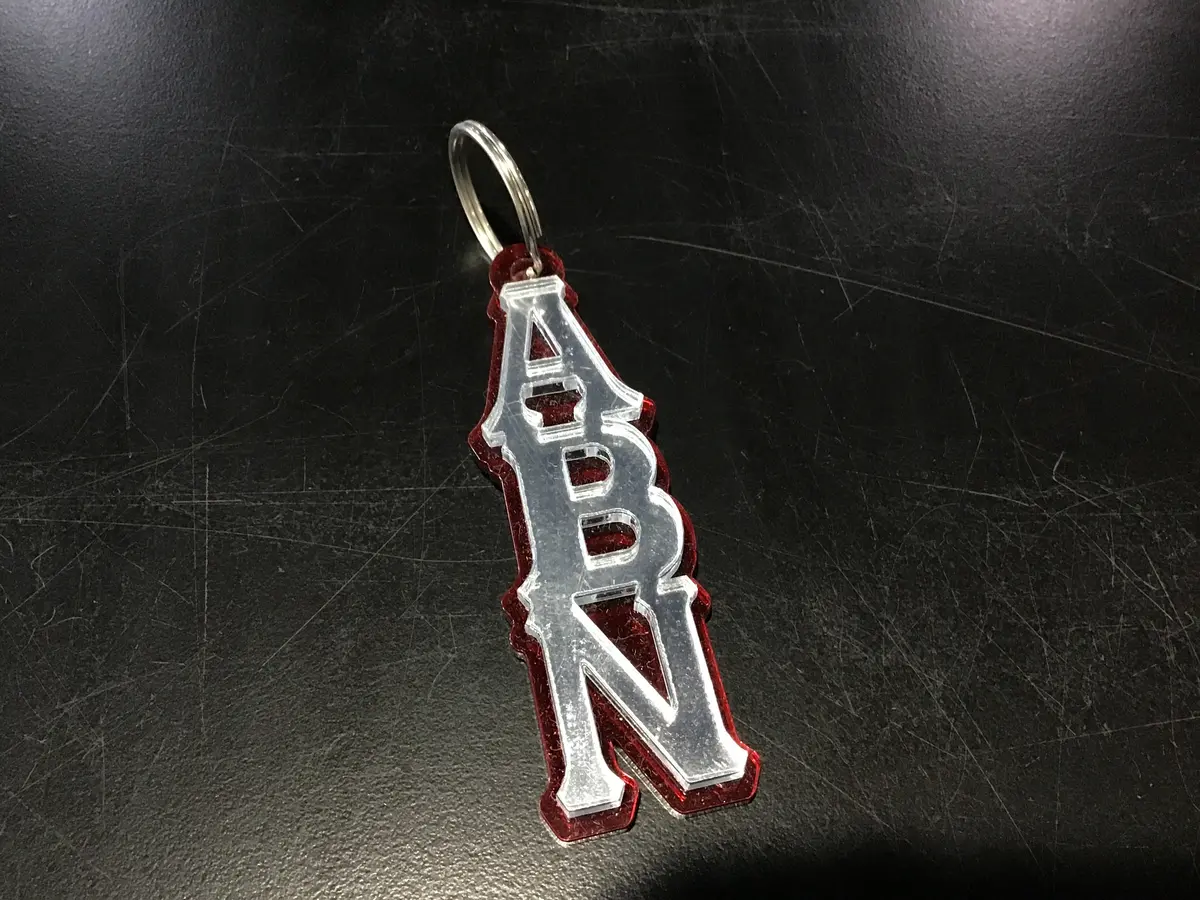 Alpha Beta Nu Keychain 1