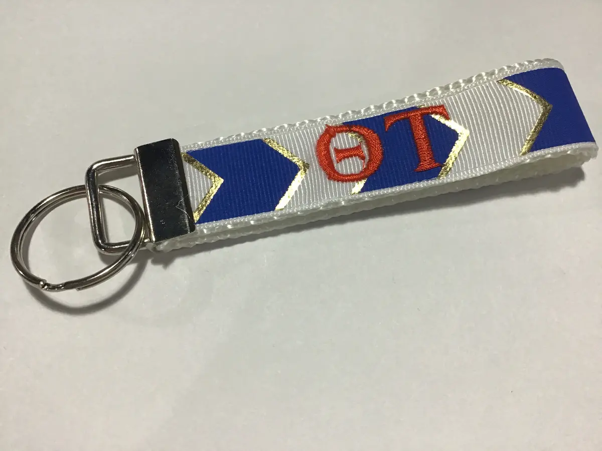 Theta Tau Fob Keychain 1