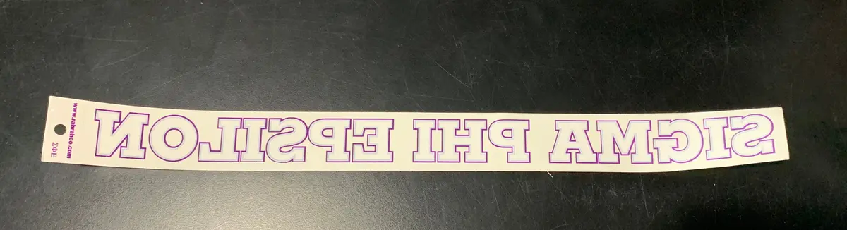 Sigma Phi Epsilon Horizontal Decal 1