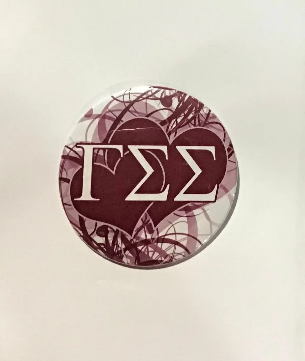 Gamma Sigma Sigma 3" Printed Button - Discontinued 1