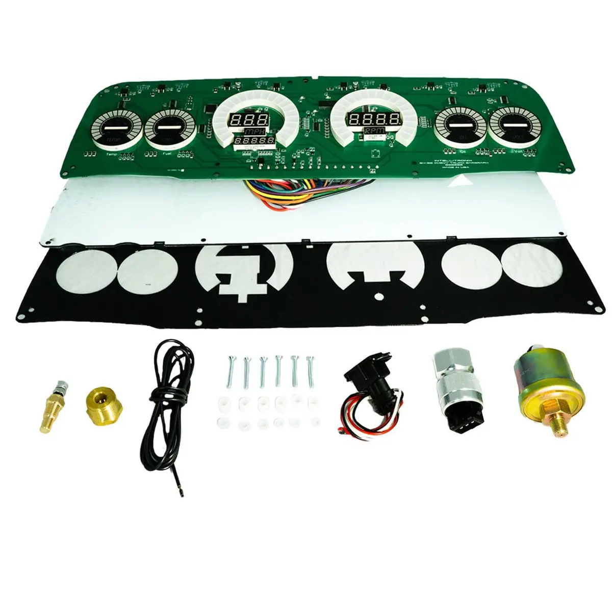 Intellitronix Digital Direct-Fit Gauge Cluster For 1964–1966 Gm/Chevy Trucks (Model Bg6002R) 2