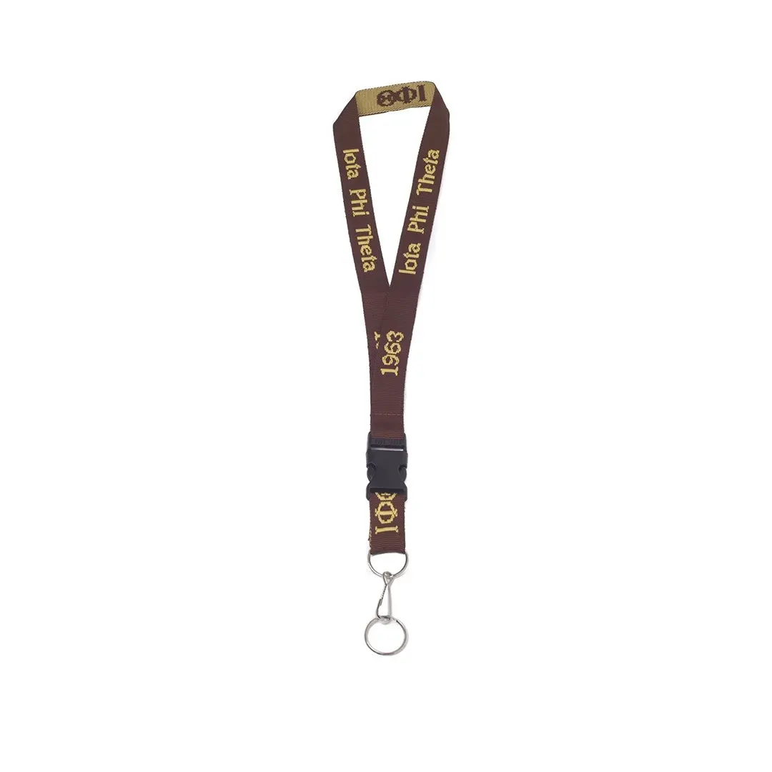 Iota Phi Theta Embroidered Lanyard Sav 1