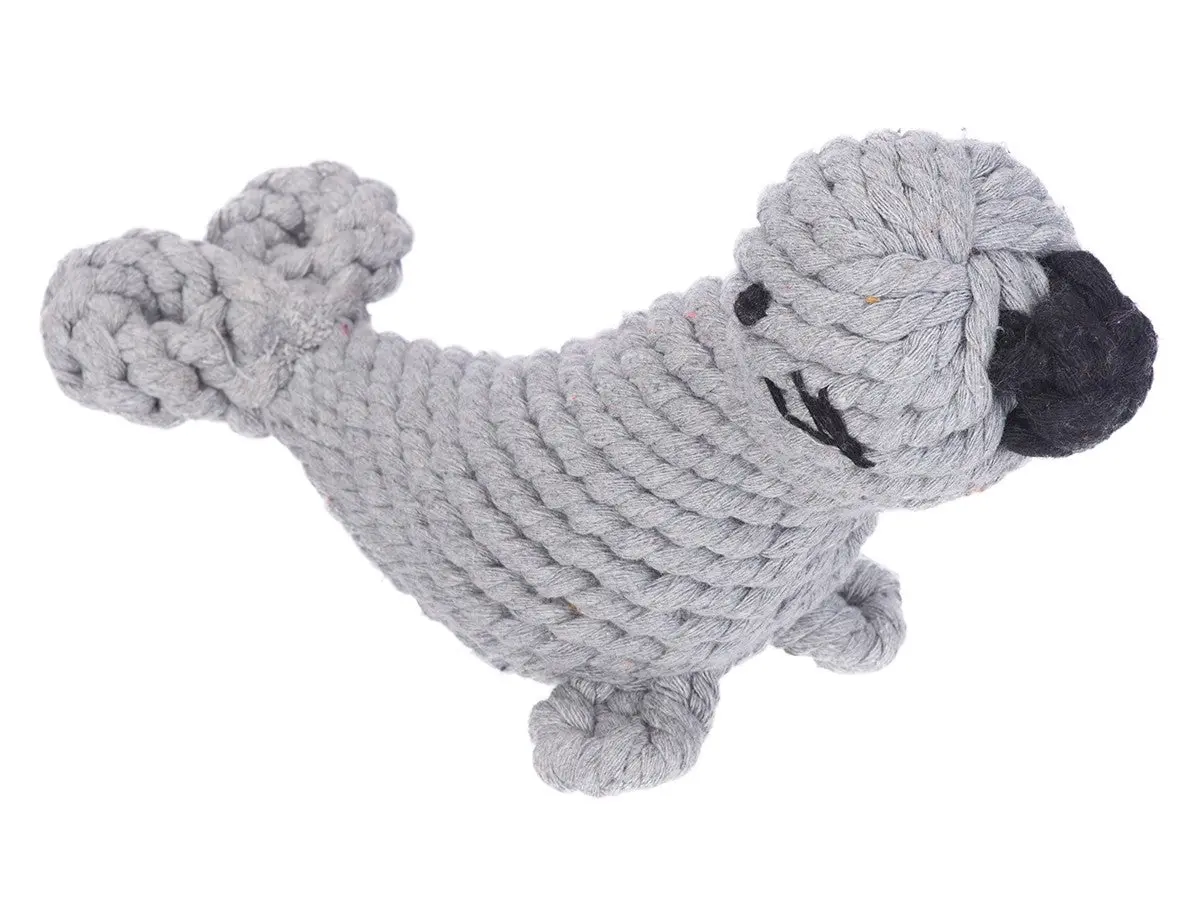 Jax & Bones | Sidney The Seal Rope Toy 1