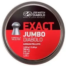 Jsb 5.5Mm Exact Jumbo 15.89Gr 500Pcs 1