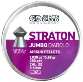Jsb 5.5Mm  Straton Jumbo Diabolo 15.89Gr 250'S 1