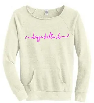 Kappa Delta Chi Off The Shoulder Sweater - Discontinued 1