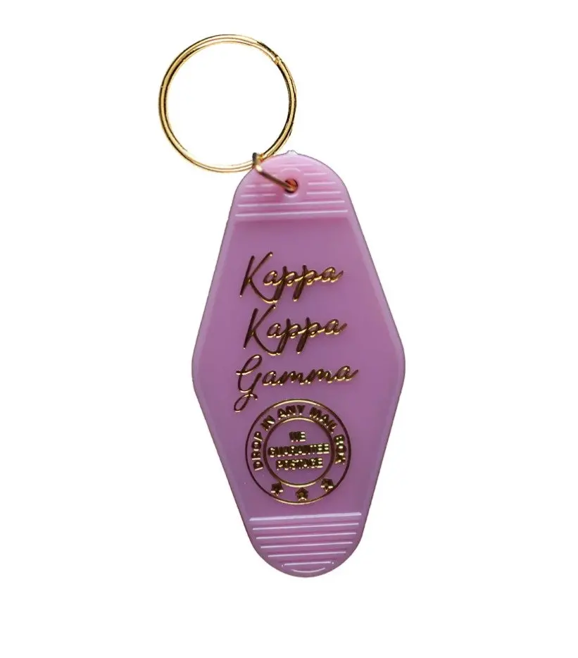 Kappa Kappa Gamma Motel Keychain 1