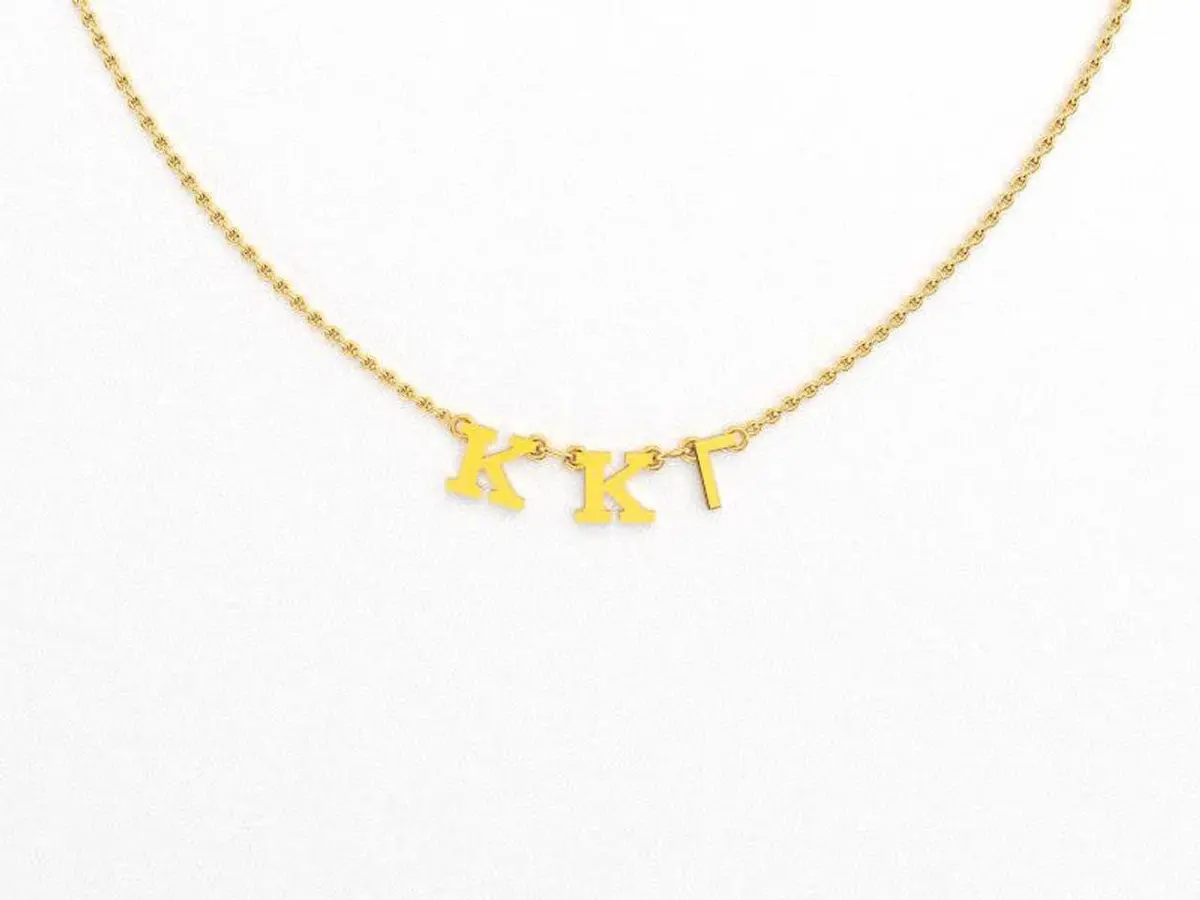 Kappa Kappa Gamma Phoebe Greek Necklace 1