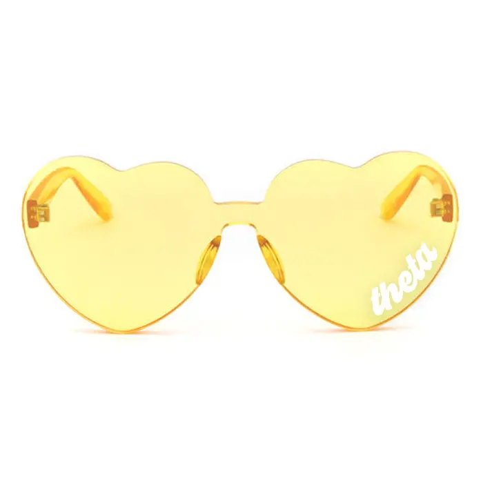Kappa Alpha Theta Heart Shaped Sunglasses 1