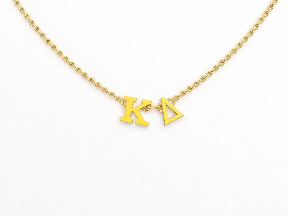 Kappa Delta Phoebe Greek Necklace 1