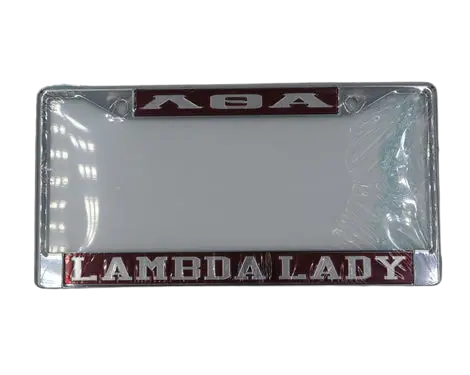 Lambda Theta Alpha - Lambda Lady License Frame 1