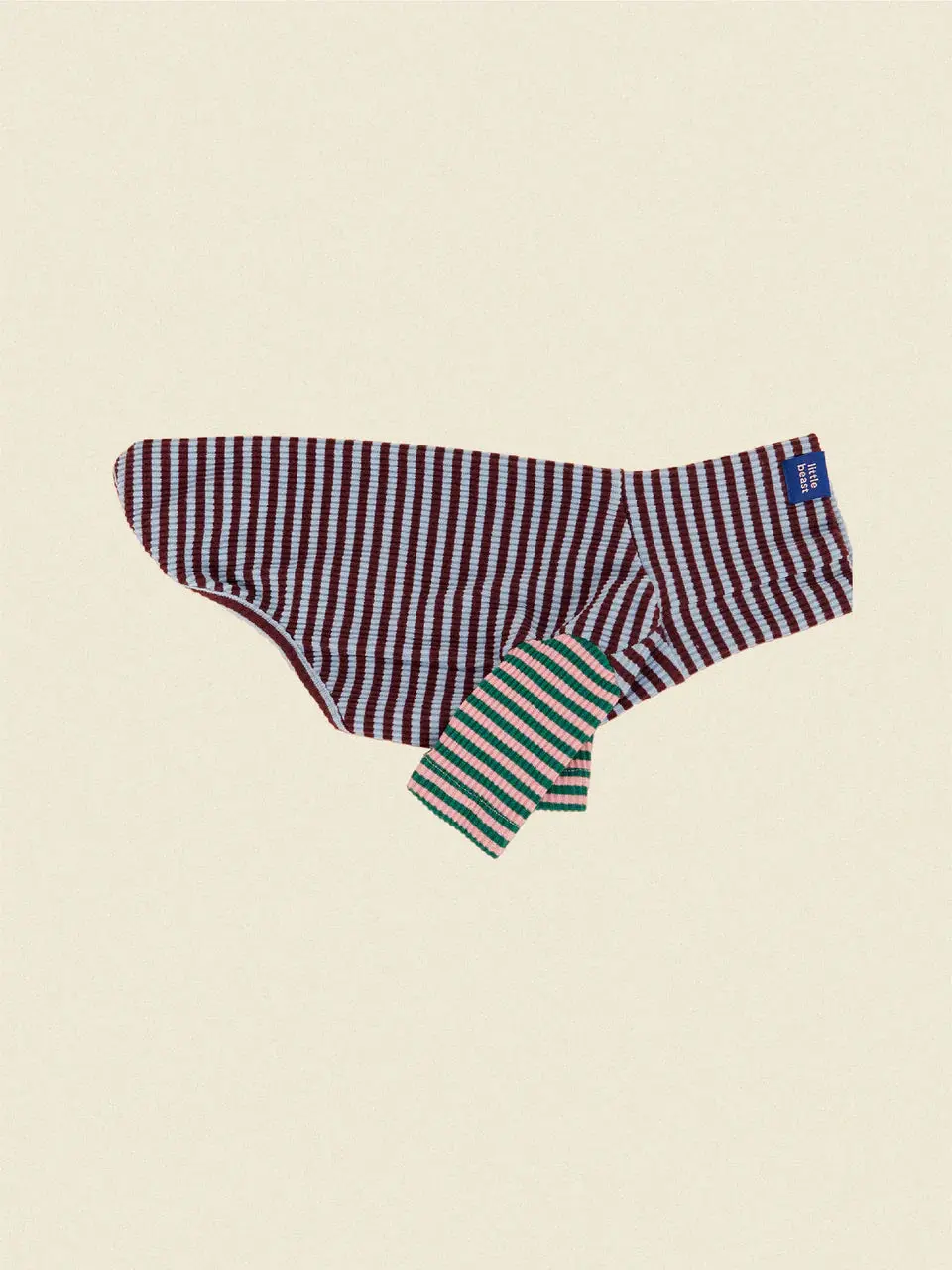 Earth And Sky Ribbed Dog Shirt 1