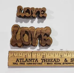Love Bubble Double Peel-N-Stick Word 1
