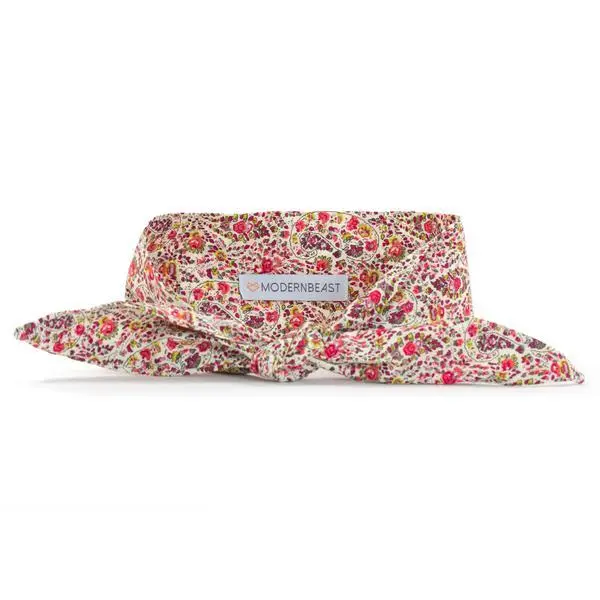 Modern Beast | Neck Tie In Pink Paisley 1