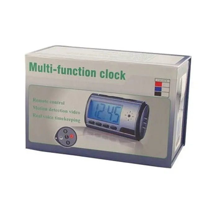 Multi Function Spy Camera Clock 1