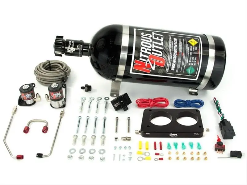 Nitrous Outlet 00-10143-00 Plate-Type Nitrous Oxide System – Tunable Dual-Nozzle Design 1